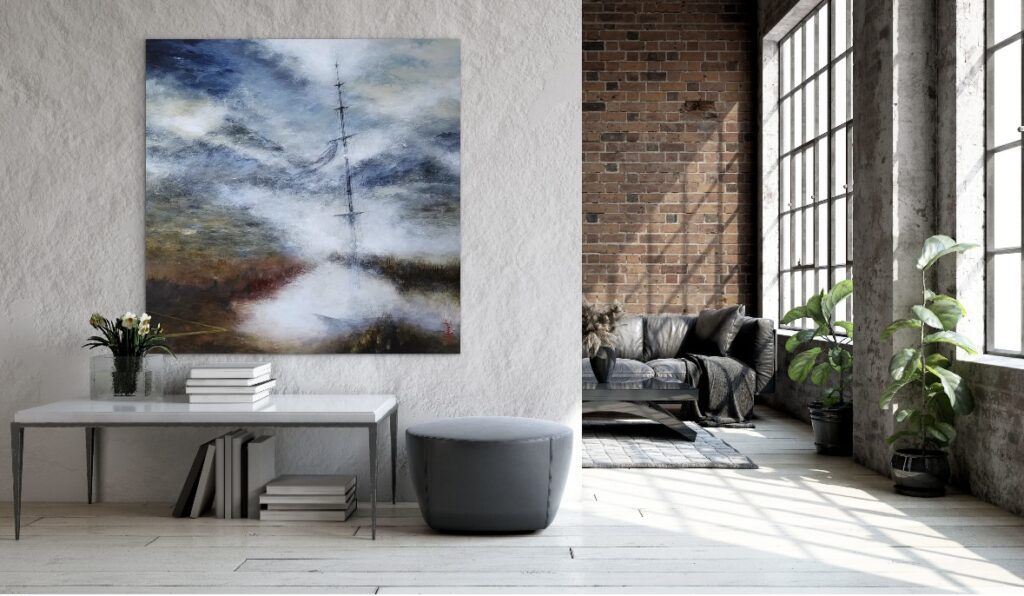 Atmospheric Abstract Landscape - Haguier 2025